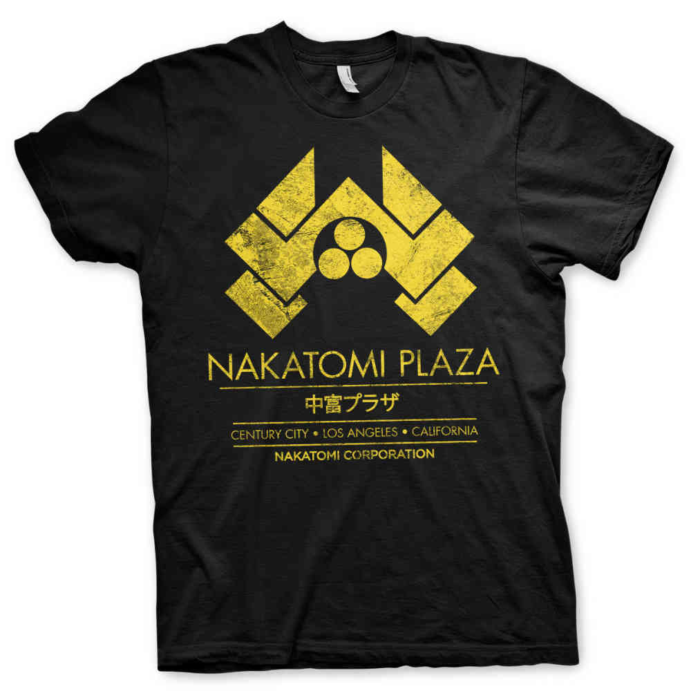 Die Hard Mens Tshirt Nakatomi Plaza Black | Attitude Europe Die Hard Sweater Nakatomi Plaza Black | Attitude Europe